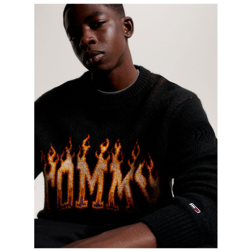 Tommy Hilfiger Ανδρική πλεκτή μπλούζα Tommy Fire Sweater